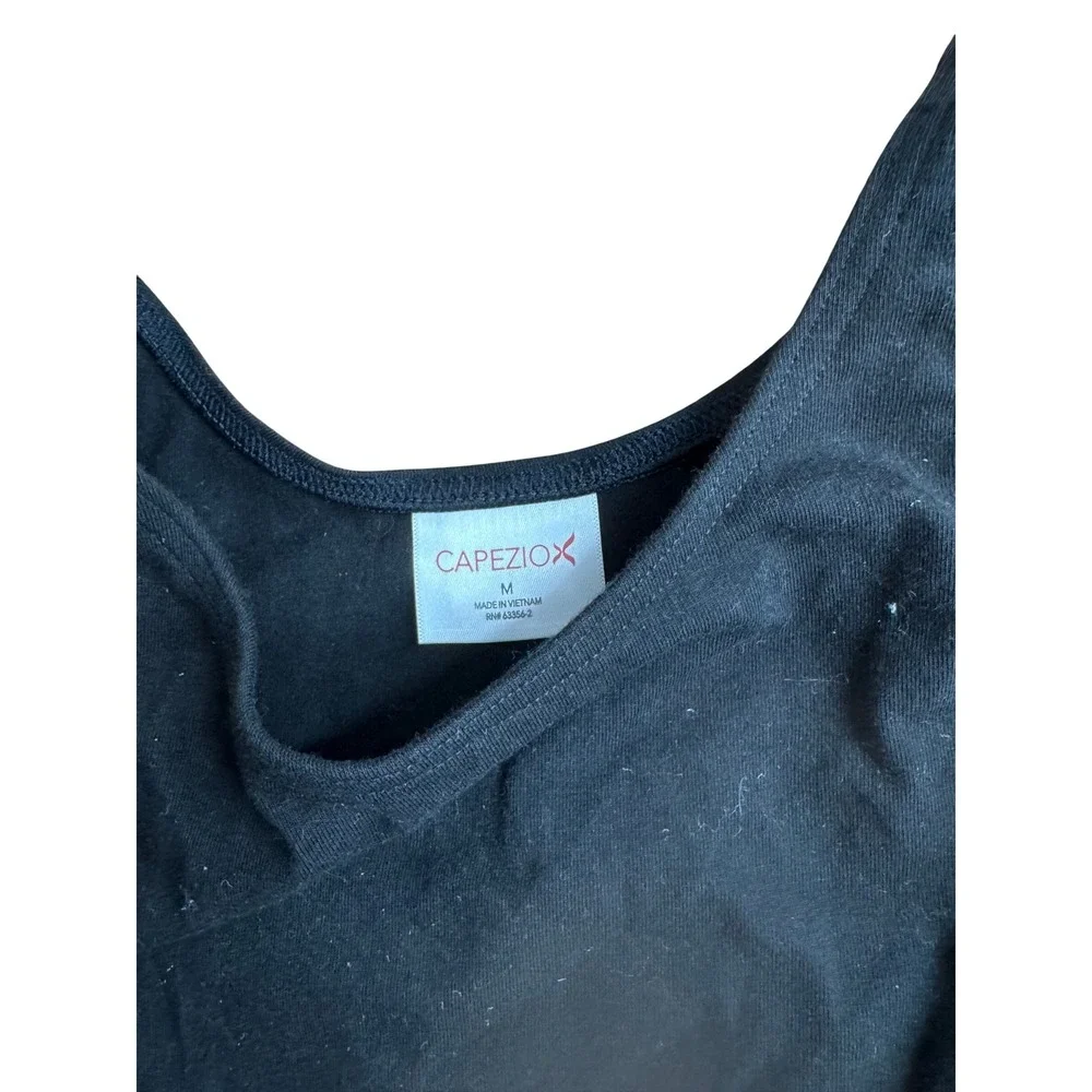 Capezio Black Child Girls Tank Leotard Dance Gymnastics Ballet‎ Basic Size M
